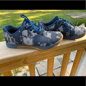 No Bull Dark Floral Gum Trainers